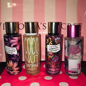 Victoria secrets sprays